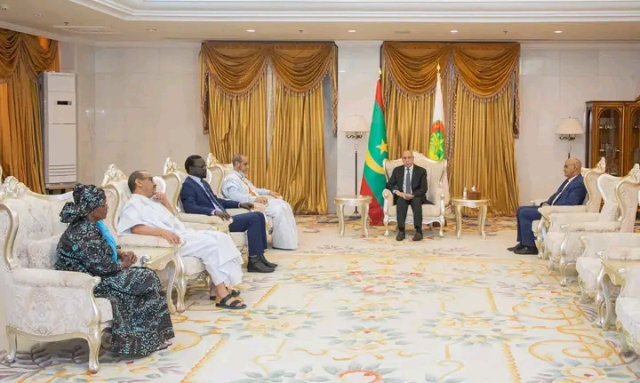 نواكشوط: ولد الغزواني يلتقي مجلس إشراف مؤسسة المعارضة الديمقراطية