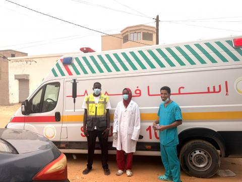 عمال العون الطبي الاستعجالي يعلنون إضراباً واحتجاجاً للمطالبة بعقود دائمة