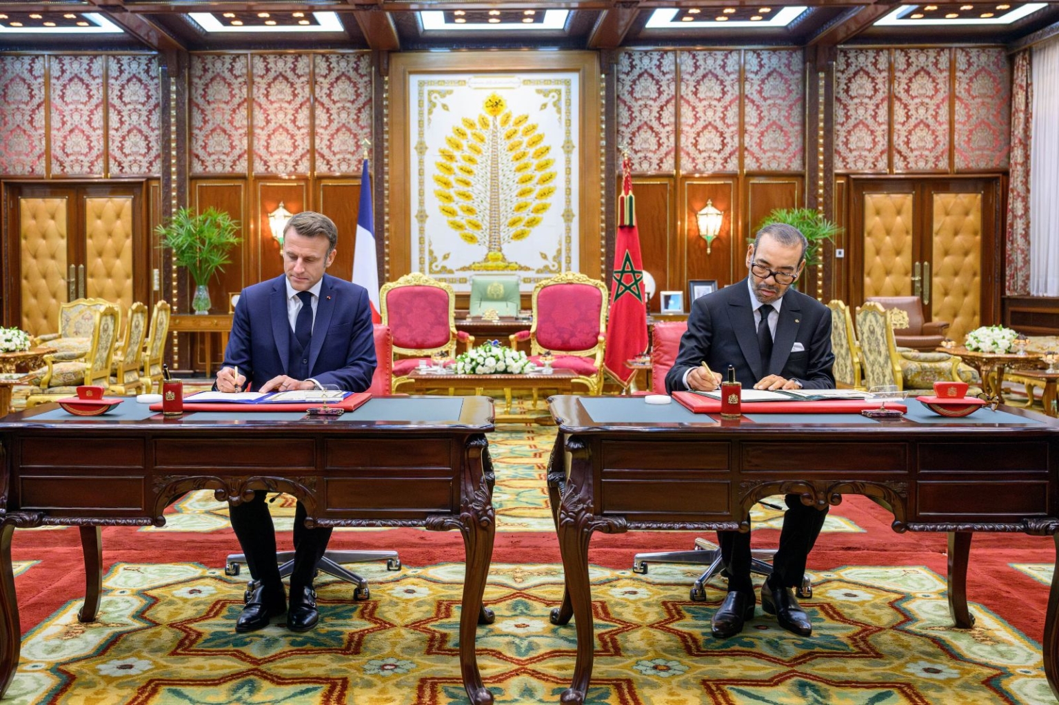 هكذا تفاعلت الصحافة الفرنسية مع زيارة ماكرون للمغرب
