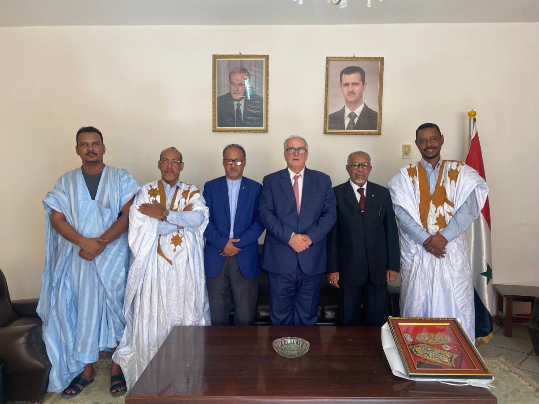 السفير السوري بنواكشوط: ملتزمون بالتعامل بجدية تامة مع ملف الصحفي إسحاق ولد المختار