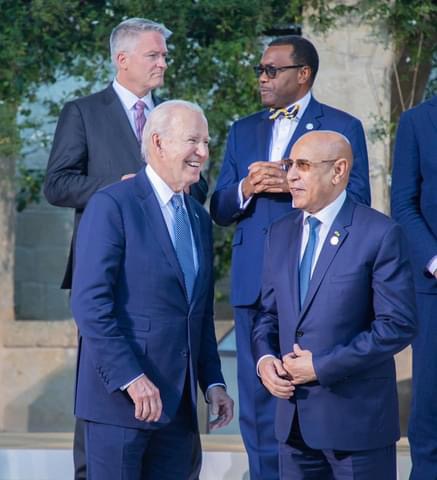 بايدن: ملتزمون بتعزيز التعاون المشترك مع موريتانيا