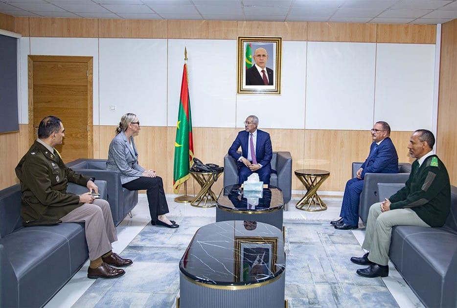 موريتانيا وأميركا تبحثان تعزيز التعاون في مجال الدفاع