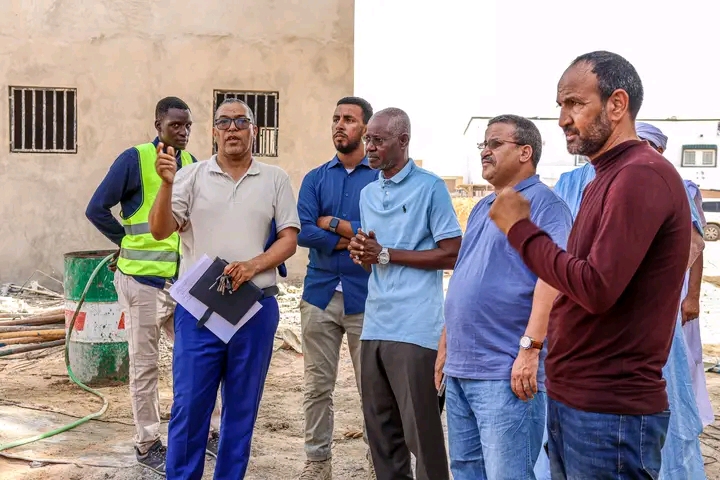 نواكشوط: وزير الإسكان يعاين مستوى تقدم الأشغال في عدد من المشاريع