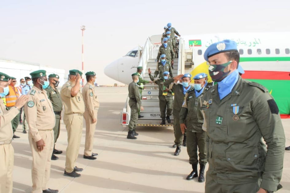 الوحدة العاشرة من الدرك تعود من جمهورية وسط إفريقيا