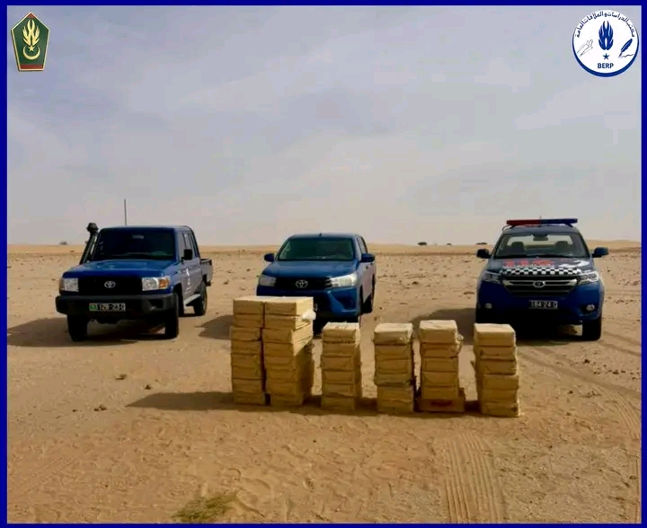 نواذيبو: الدرك يحجز قرابة طن من المخدرات ذات الأثر البالغ