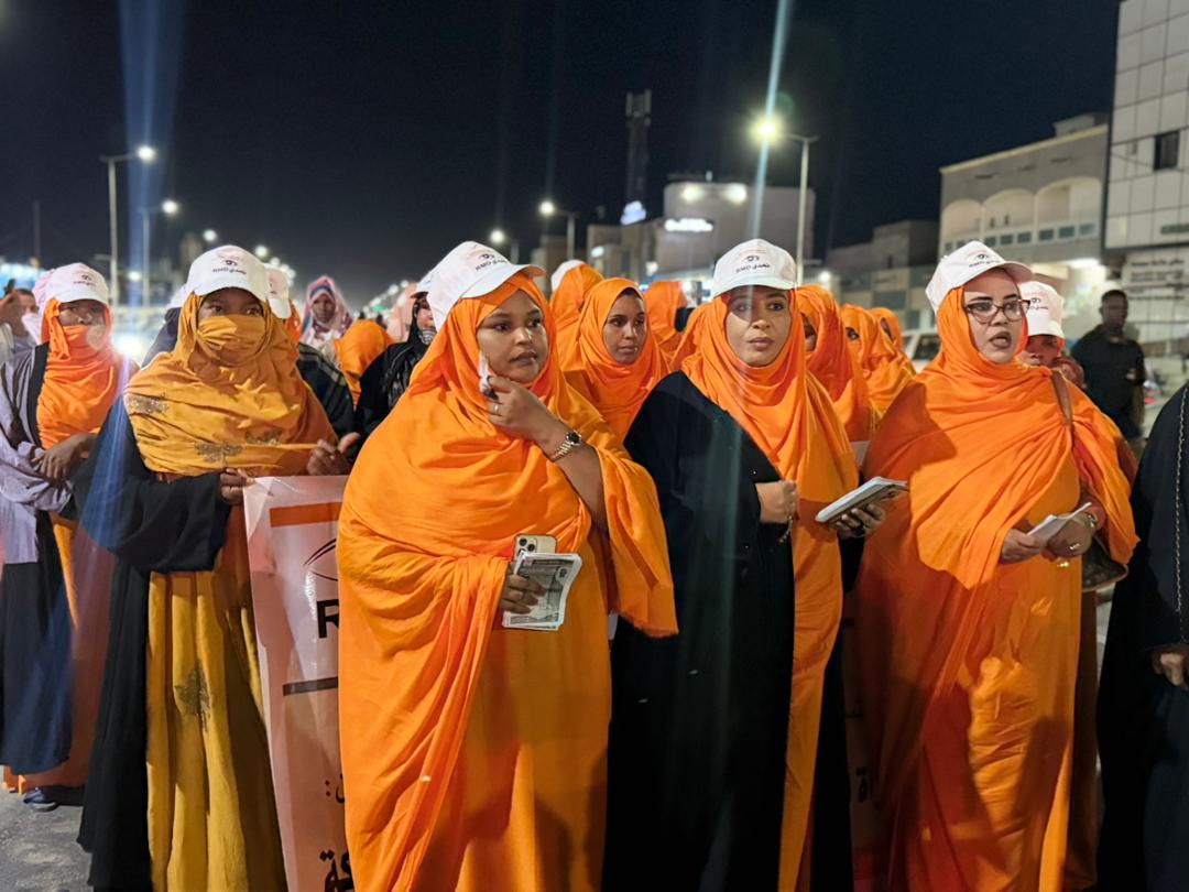 المنظمة النسائية لحزب “تحدي” تنظم حملة تحسيسية في نواكشوط الجنوبية