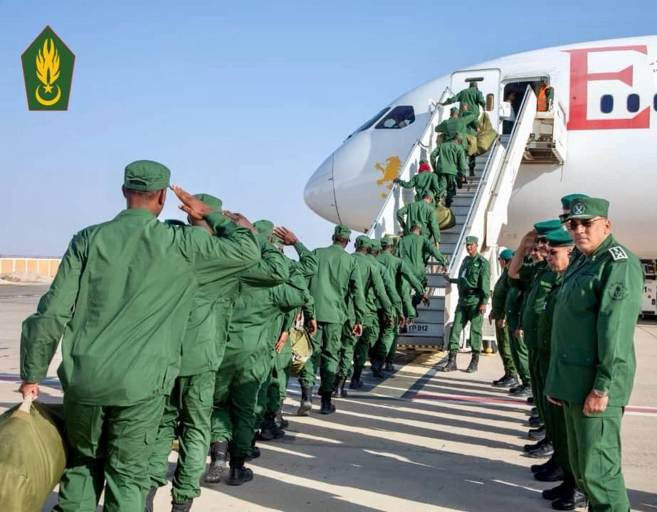 وحدة من الدرك تغادر إلى بانغي لحفظ السلام هناك