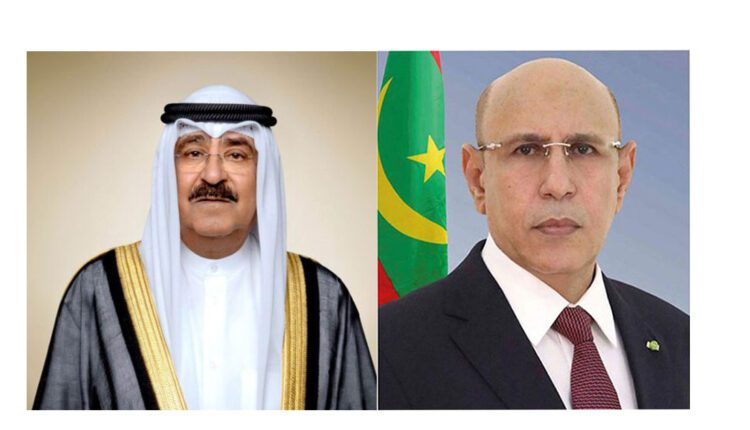 غزواني يهنئ أمير الكويت بمناسبة احتفال بلاده بعيدها الوطني