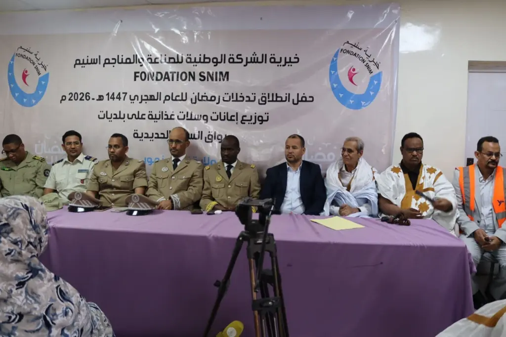 "سنيم" توزع مساعدات غذائية ونقدية في تيرس زمور بمناسبة رمضان