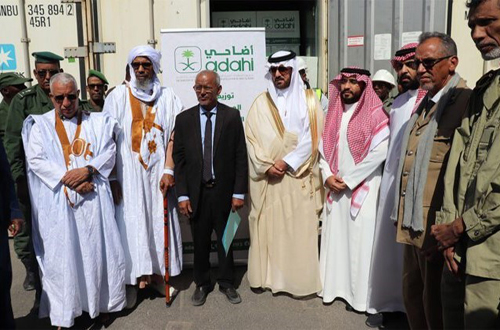 السعودية تهدي موريتانيا كميات من لحوم الهدي