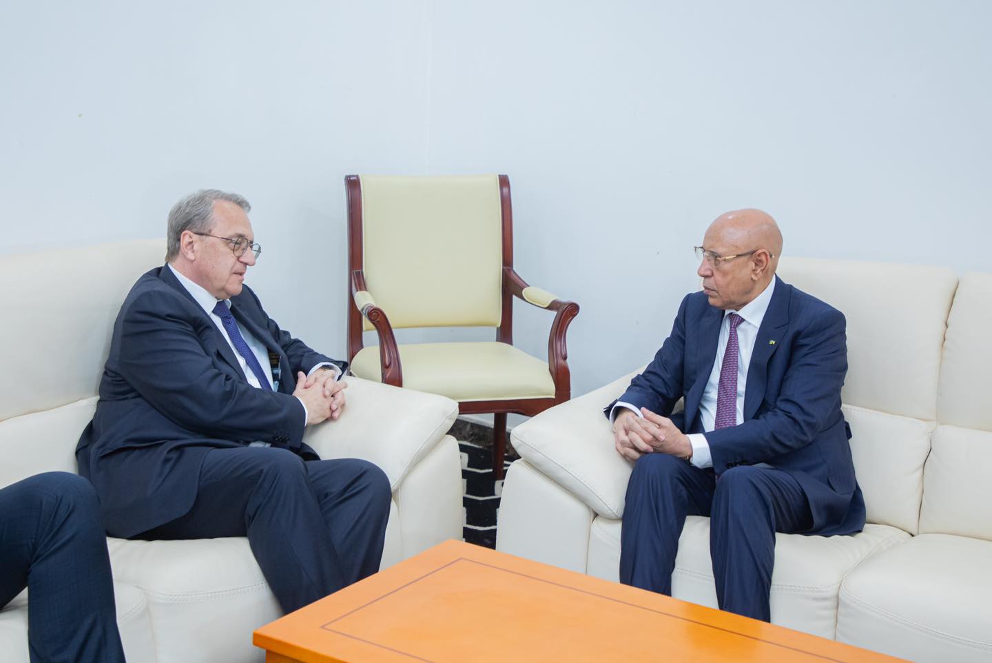 الرئيس الموريتاني يشيد بالعلاقات مع روسيا