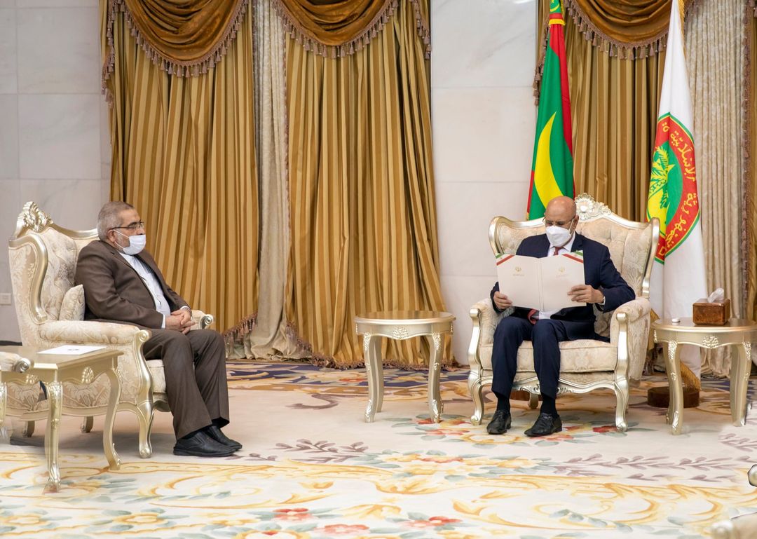نواكشوط: الغزواني يستقبل مبعوثا خاصا من الرئيس الإيراني