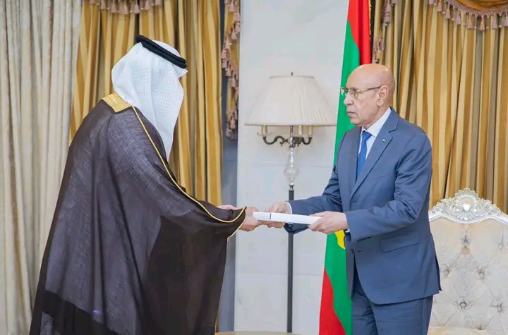 نواكشوط: الرئيس غزواني يتسلم رسالة خطية من ولي العهد السعودي