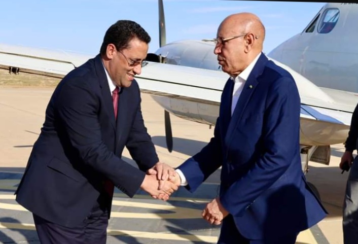 بعد زيارة وصفت بالخاصة..  غزواني يعود إلى نواكشوط قادما من المغرب