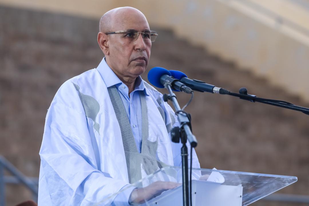 ولد الغزواني يحذر أي جهة داخلية أو خارجية من محاولة المساس بحوزة موريتانيا الترابية