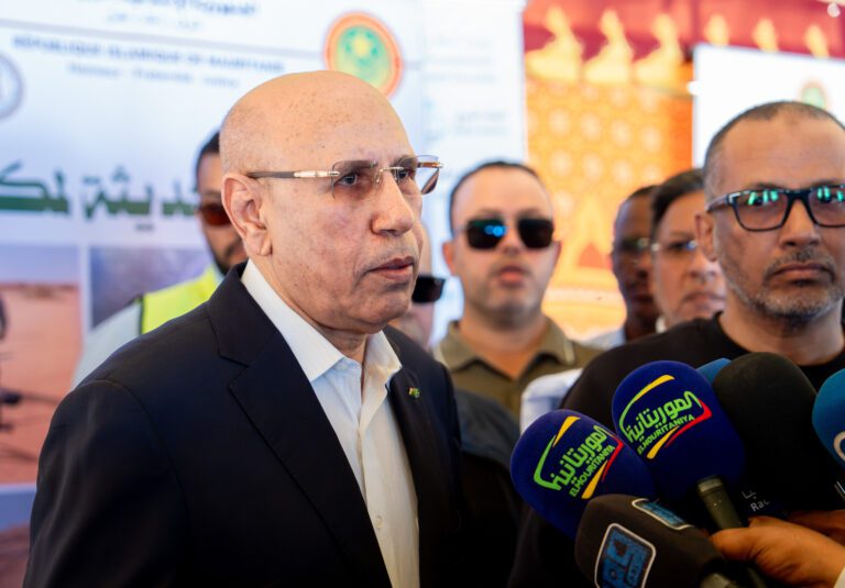 الغزواني: موريتانيا عرفت خلال العقود الماضية تدهورا بيئيا كبيرا