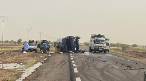 تسجيل إصابات في حادثي سير على طريق الأمل