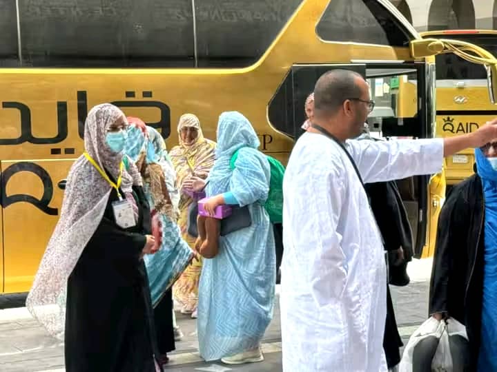 ضمّ 420 حاجا.. الفوج الثاني من الحجاج الموريتانيين يصل الديار المقدسة