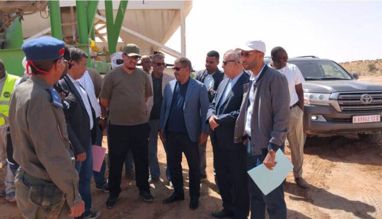 وزارة التجهيز والنقل: هناك تأخر ملحوظ في المقطع رقم 3 من طريق بوتلميت - نواكشوط