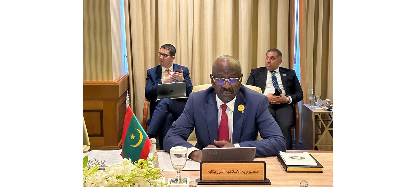 موريتانيا تشارك في اجتماع وزاري عربي لدعم فلسطين