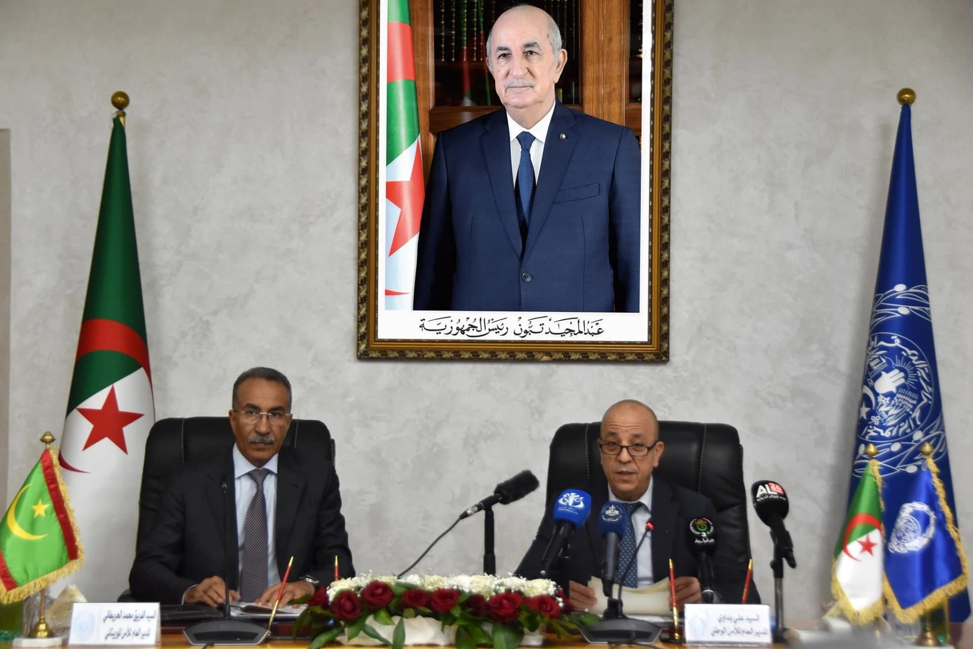 موريتانيا والجزائر تبحثان تعزيز التعاون الشرطي ومكافحة الجريمة العابرة للحدود