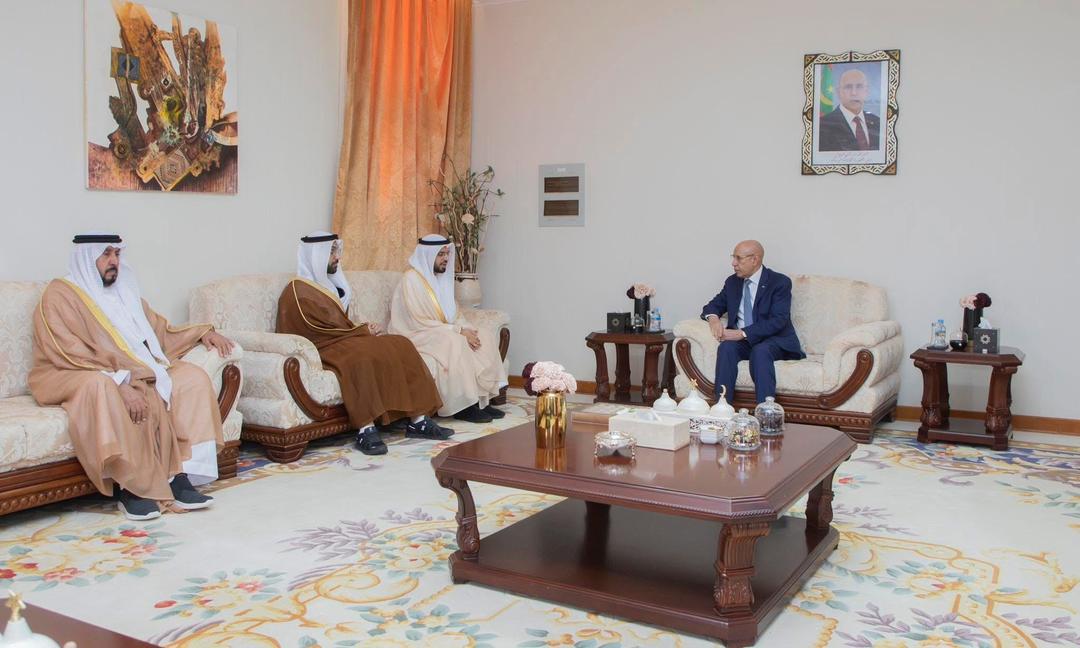 غزواني يلتقي رئيس الهيئة العامة للشؤون الإسلامية بدولة الإمارات