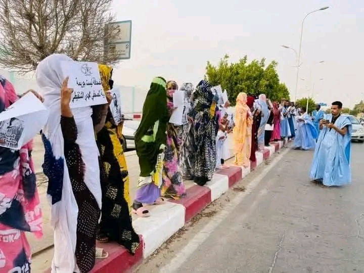"كفانا" تنظم وقفة احتجاجية للمطالبة بإطلاق سراح الصحفي محمدي الشنقيطي