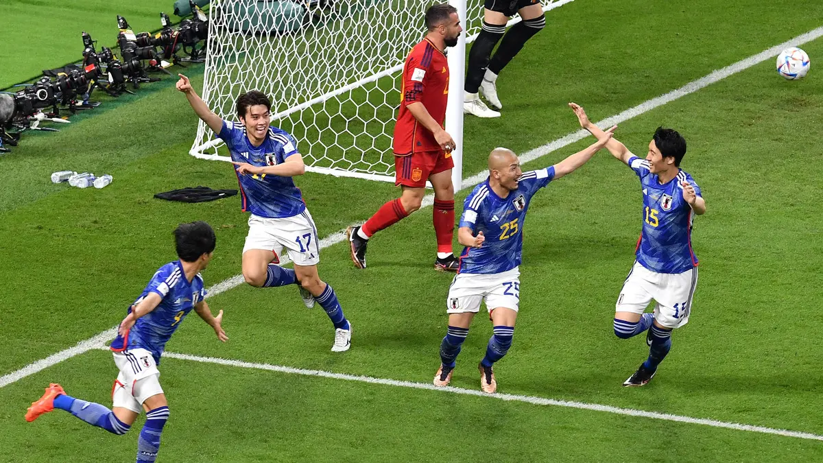 كأس العالم: اليابان تتصدر مجموعتها وتصعد إلى دور الـ 16 رفقة إسبانيا