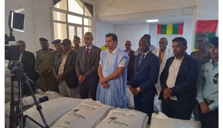 شركة "تازيازت" تقدم 40 طناً من القمح لصالح المنمين في ولاية إينشيري