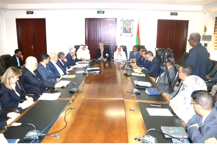 وفد من الصندوق العربي للإنماء الاقتصادي والاجتماعي يبدأ زيارته لموريتانيا