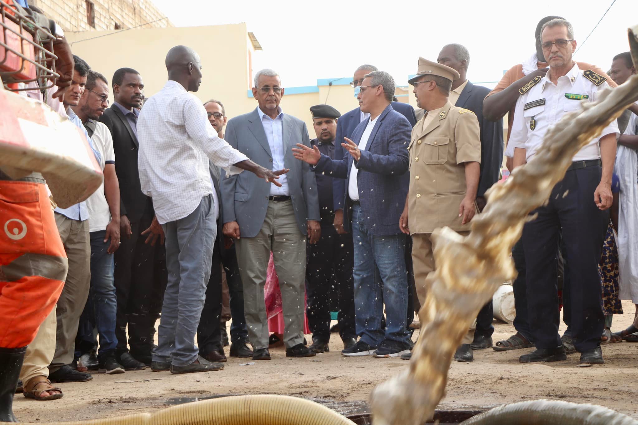 وزير المياه: وضعية الصرف الصحي في مدينة نواكشوط غير مرضية