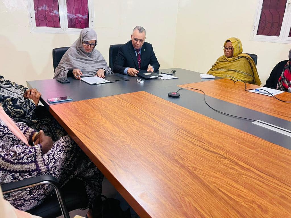 نواكشوط: توقيع اتفاق شراكة بين اللجنة الوطنية لحقوق الإنسان ومرصد المرأة