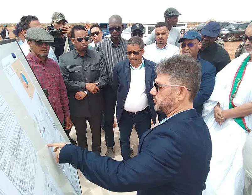 وزير التجهيز والنقل يتفقد الطريق الرابط بين بومديد وتجكجة