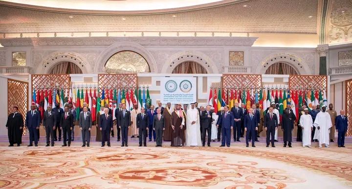 قمة الرياض تندد بتهجير 1.5 مليون فلسطيني من شمال غزة إلى جنوبها