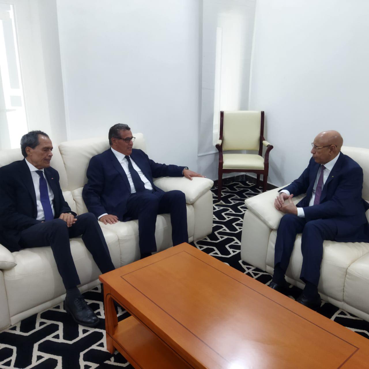 الرئيس الموريتاني يلتقي رئيس الحكومة المغربية