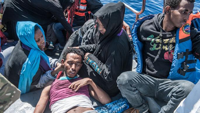 ليبيا: مقتل 50 شخصا بعد اشتعال قارب يقل 75 لاجئا سودانيا