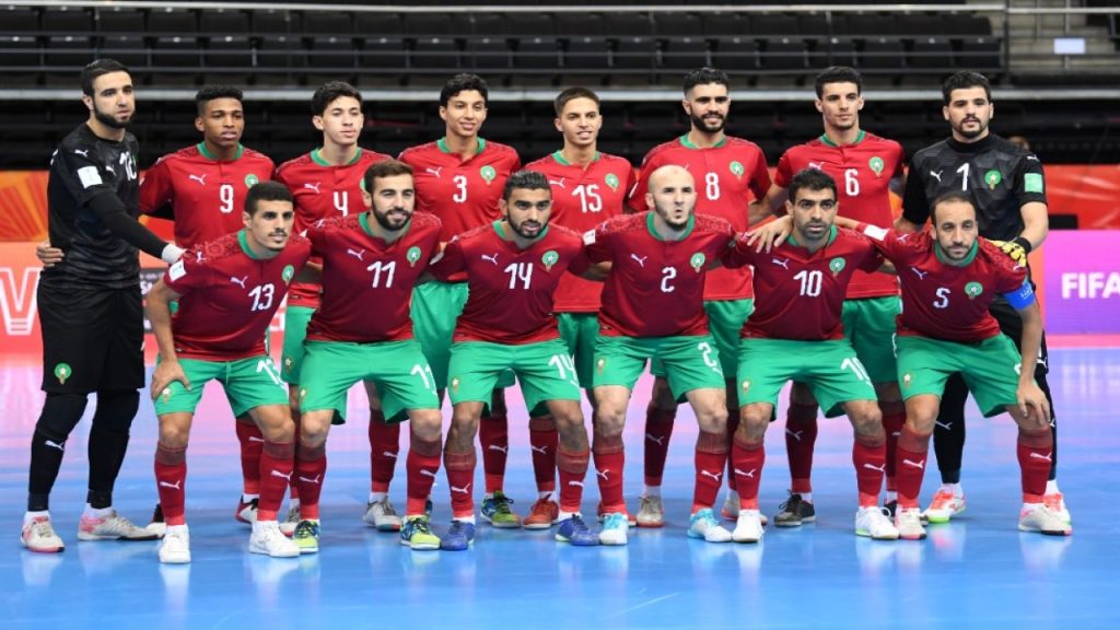 المنتخب المغربي يواجه نظيره الغاني برسم الجولة الثالثة من بطولة الصالات