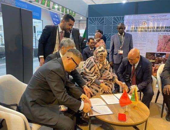 السعودية: توقيع مذكرة تفاهم موريتانية صينية حول مكافحة التصحر