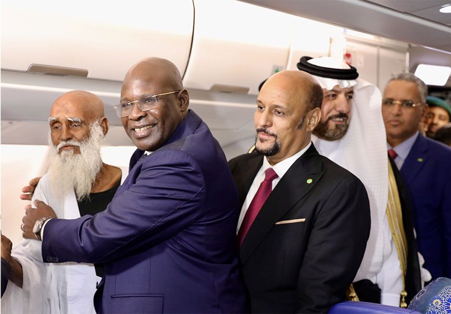وصل الفوج الثالث من الحجاج الموريتانيين إلى الديار المقدسة