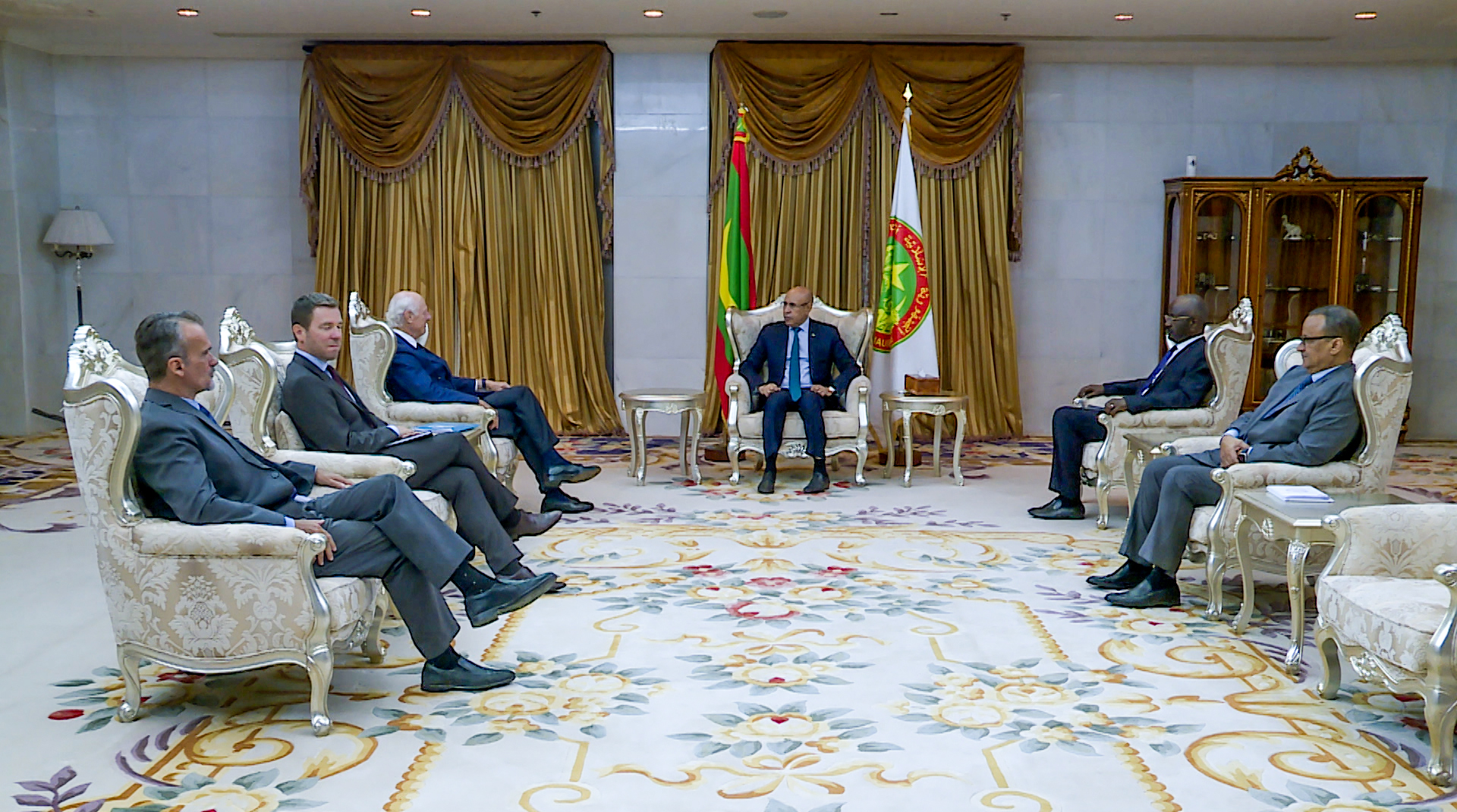 الرئيس الموريتاني يستقبل المبعوث الأممي الخاص بملف الصحراء