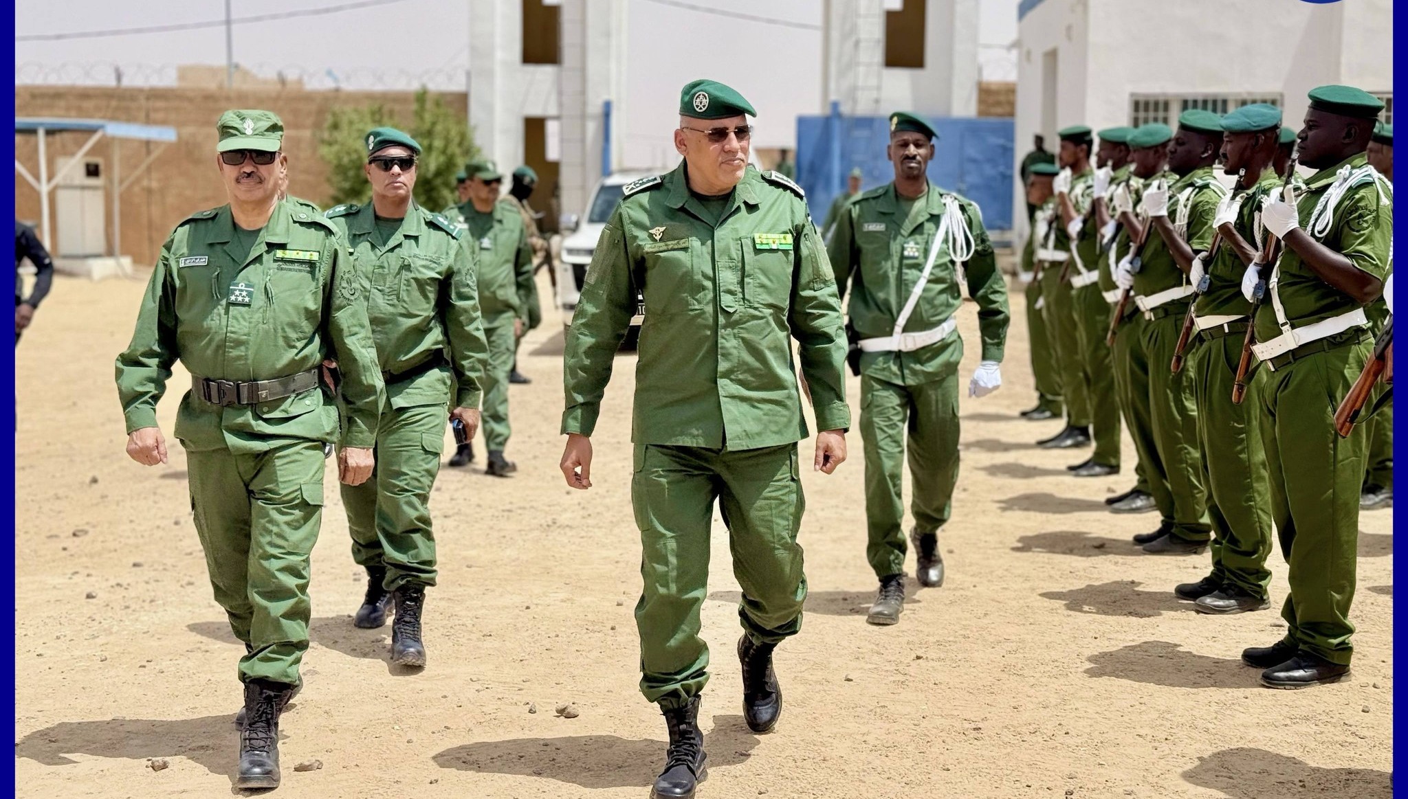 قائد أركان الدرك يدعو لتعزيز التنسيق ورفع الجاهزية الأمنية في لبراكنه