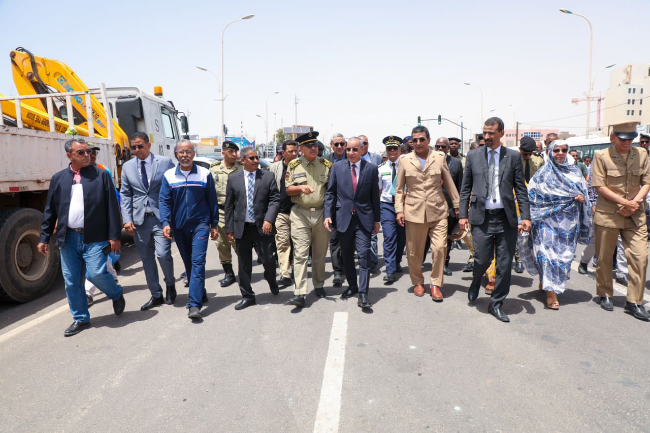 نواكشوط: إطلاق الحملة الوطنية لتأمين الانسيابية والحد من الاختناقات المرورية