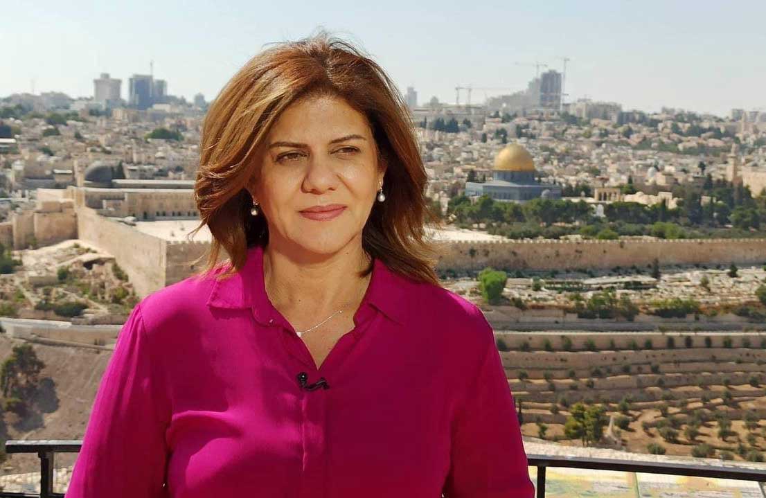 مقتل الصحفية الفلسطينة شيرين برصاص قوات الاحتلال