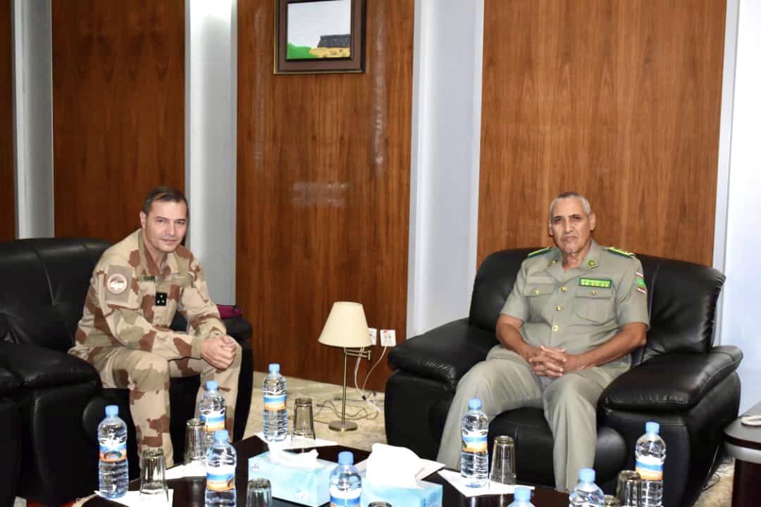 نواكشوط: الجيش يبحث تعزيز التعاون مع قوة برخان