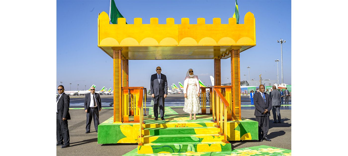 الرئيس الموريتاني يصل إلى أديس أبابا