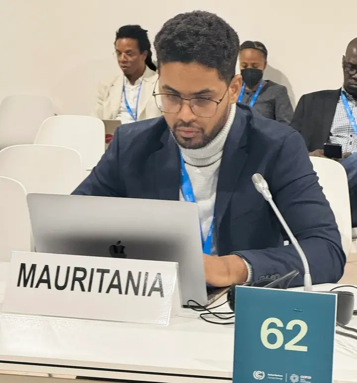 وزارة تمكين الشاب تعين مبعوثًا للشباب الموريتاني إلى مؤتمر الأطراف الثلاثين (COP30)