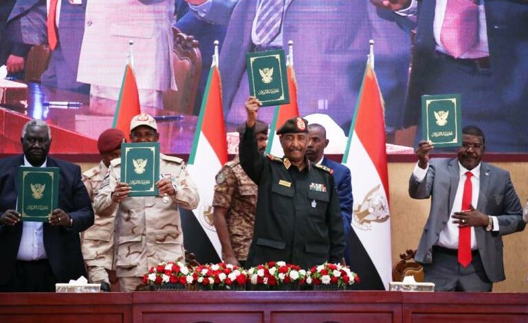السودان: الأطراف السياسية تتفق على تشكيل حكومة انتقالية