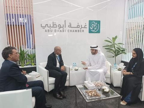 ولد اشروقه يبحث مع مسؤولين إماراتيين مشاركة موريتانيا في قمة المناخ المقبلة