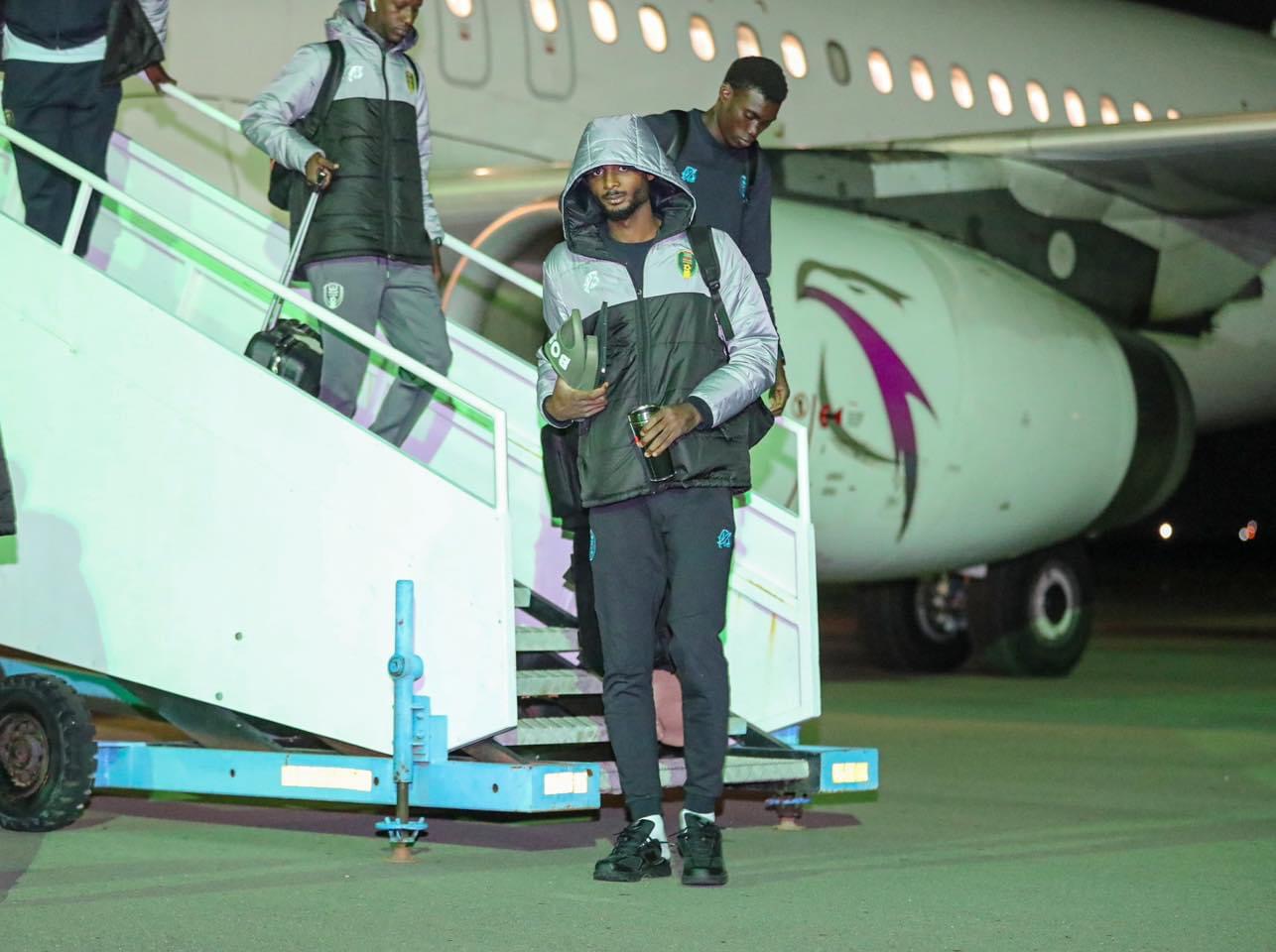 المنتخب الوطني يصل فرانسيستاون تأهبا لمواجهة نظيره البتسواني
