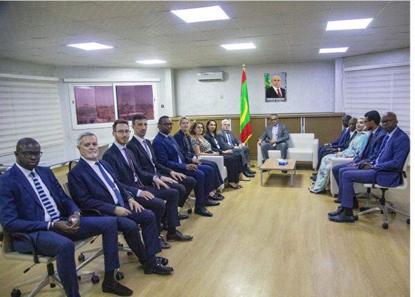 مباحثات موريتانية أوروبية حول حضور الفاعلين الأوروبيين في قطاعات الهيدروجين بموريتانيا
